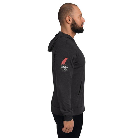 Psychopomp Unisex Zip Up Hoodie - Groennfell & Havoc Mead Store